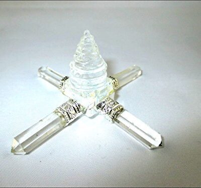 Shree Yantra Energy Pyramid Generator | 4 point | Peace | Crystal Therapy | Spiritual Energy