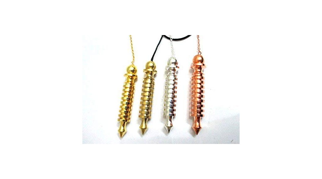 9 Isis Metal Pendulum Set | Dowsing | Meditation | Divine Energy | Metal Pendulum Set