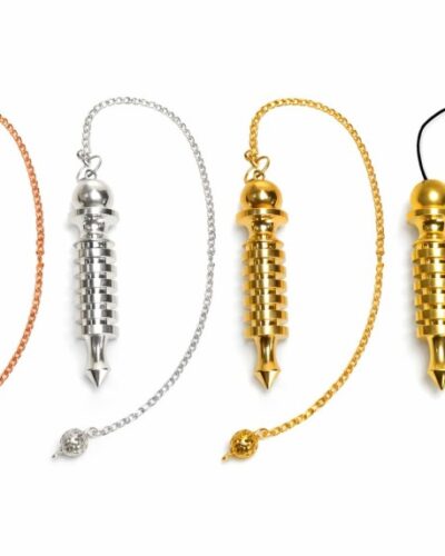 6 Isis Metal Pendulum | Spiritual Healing | Reiki Balance | Dowsing | Metal Pendulum
