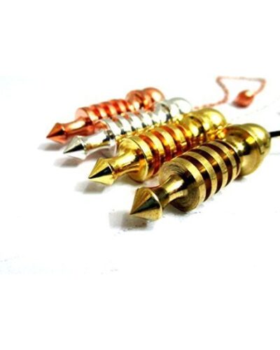 4 Isis Metal Pendulum Set | Spirituality | Dowsing | Healing | Metal Pendulum