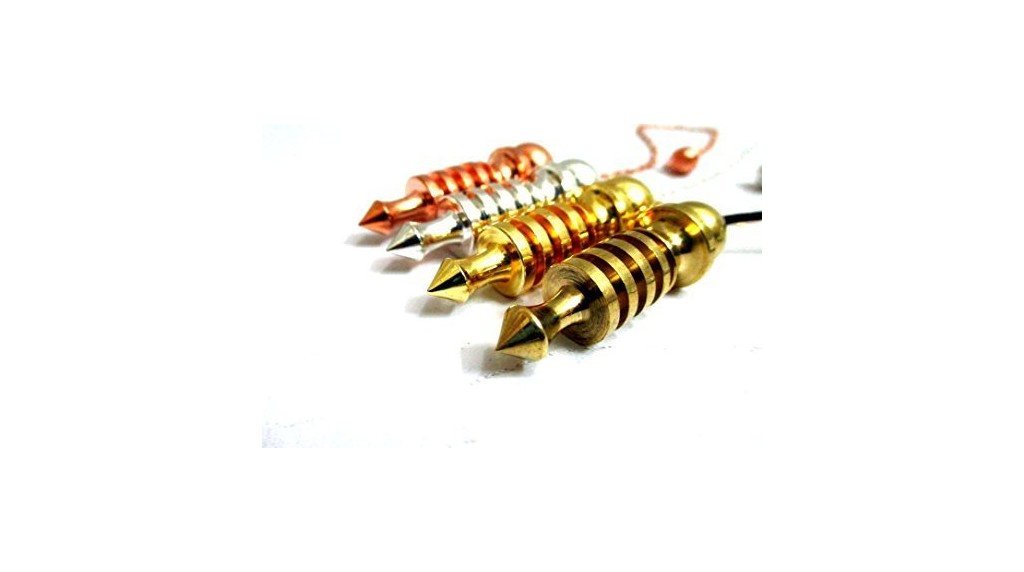 4 Isis Metal Pendulum Set | Spirituality | Dowsing | Healing | Metal Pendulum