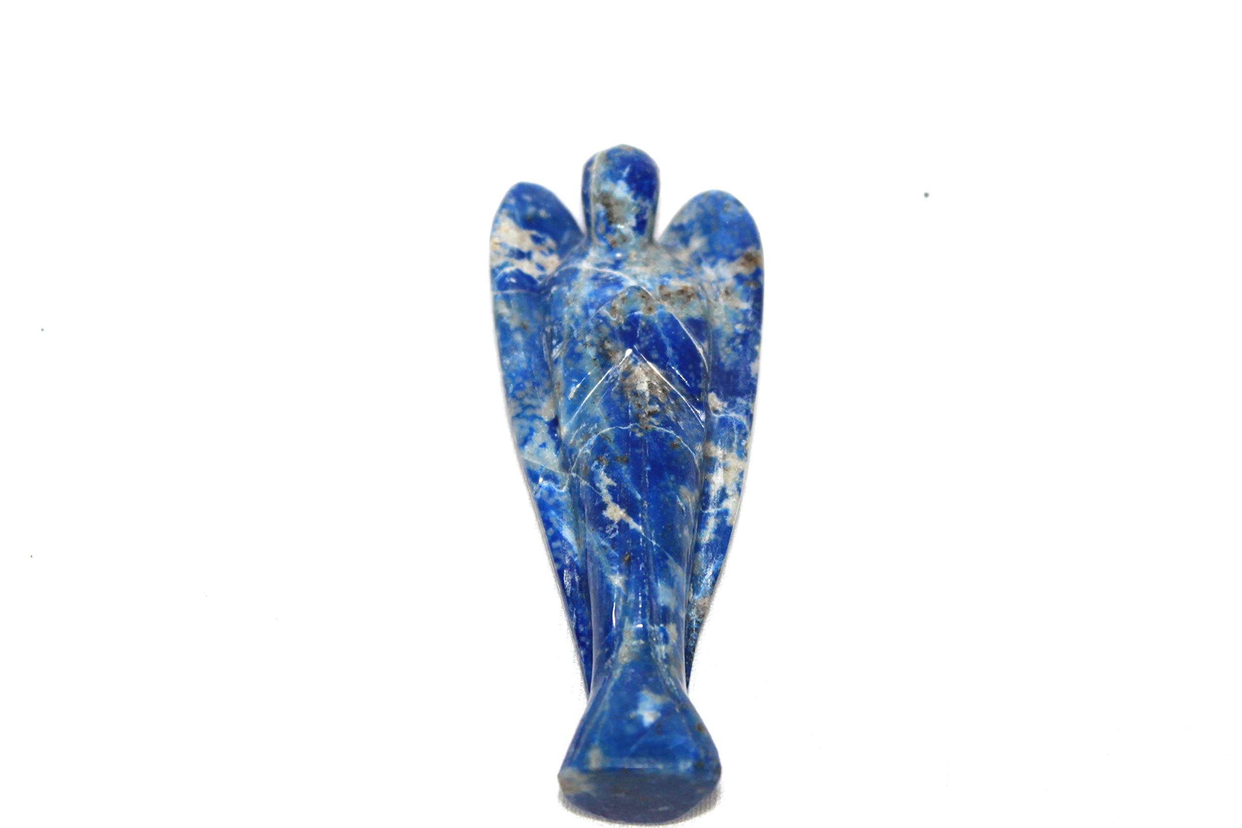 Lapis Lazuli Gemstone Angel | 3 Inch Decorative Crystal Figurine for Home & Gifting