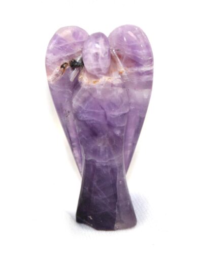 Amethyst Angel – Hand Carved Crystal Angel Decorative Figurine 2 inch
