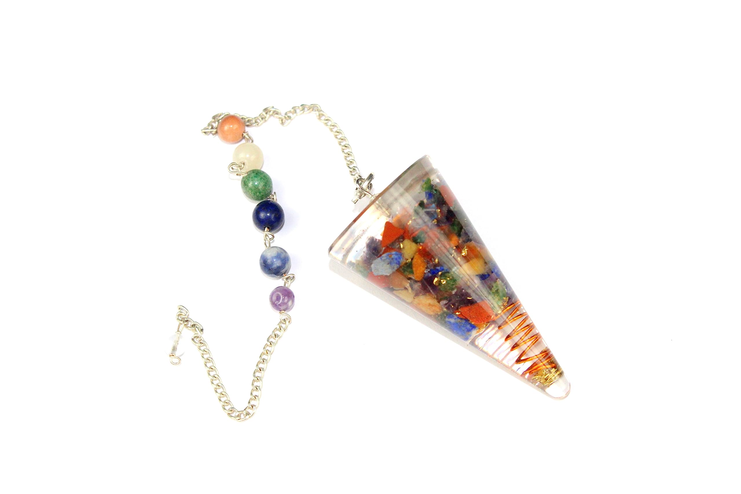 Thick Orgone Pendulum 7 | Spirituality | Healing | Peace , Meditation | Dowsing Pendulum