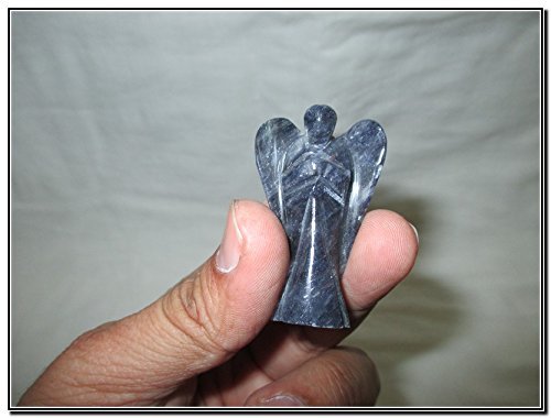 Blue Aventurine Gemstone Angel | 2 Inch Decorative Crystal Angel Figurine for Home & Gifting