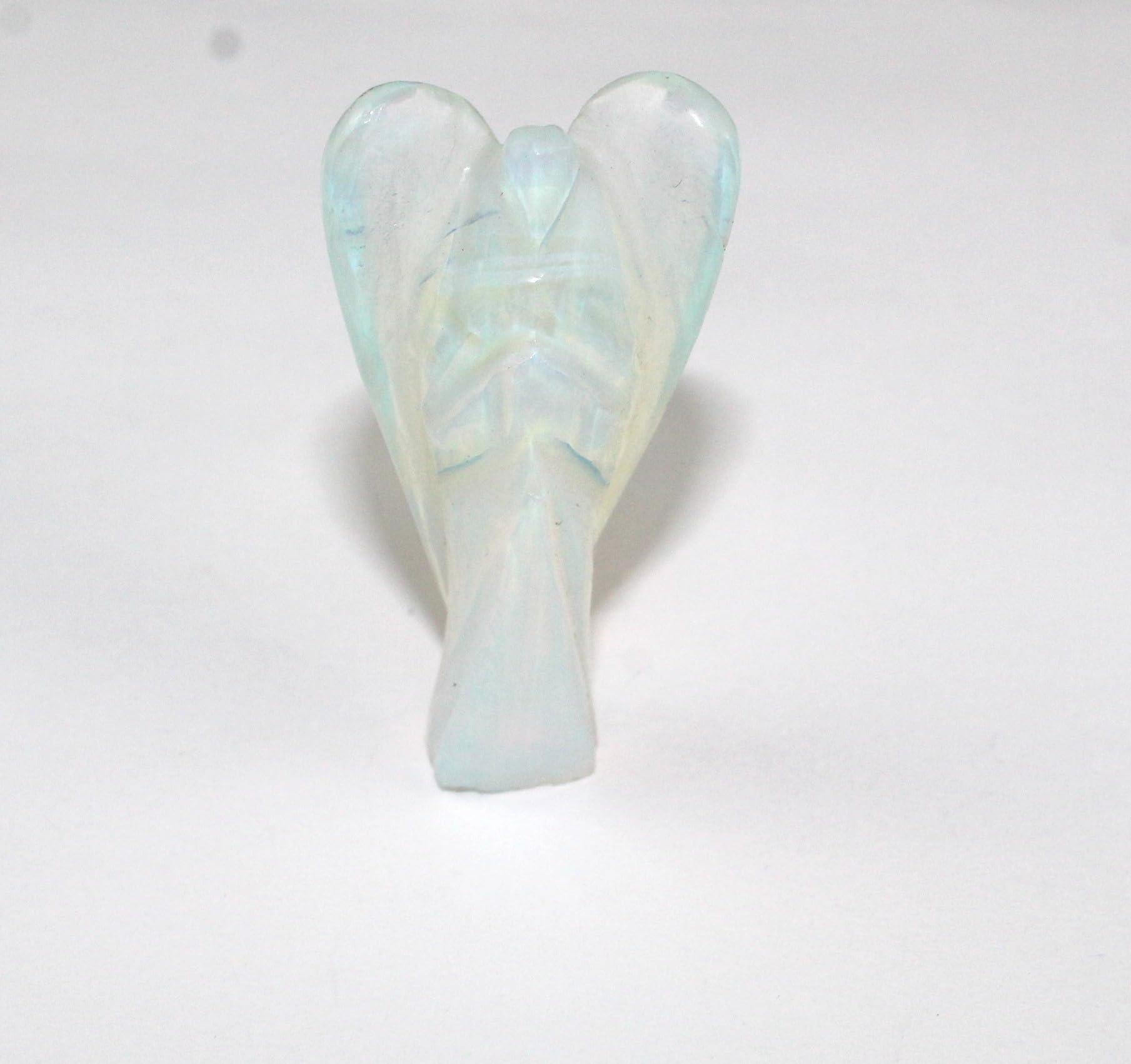Fantastic Opalite Angel | 2 Inch Decorative Crystal Angel Figurine for Home & Gifting