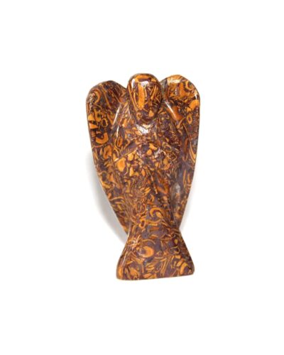Miriam Stone Angel Figurine – 2 inch Handcrafted Decorative Stone Angel for Home Décor & Gifting
