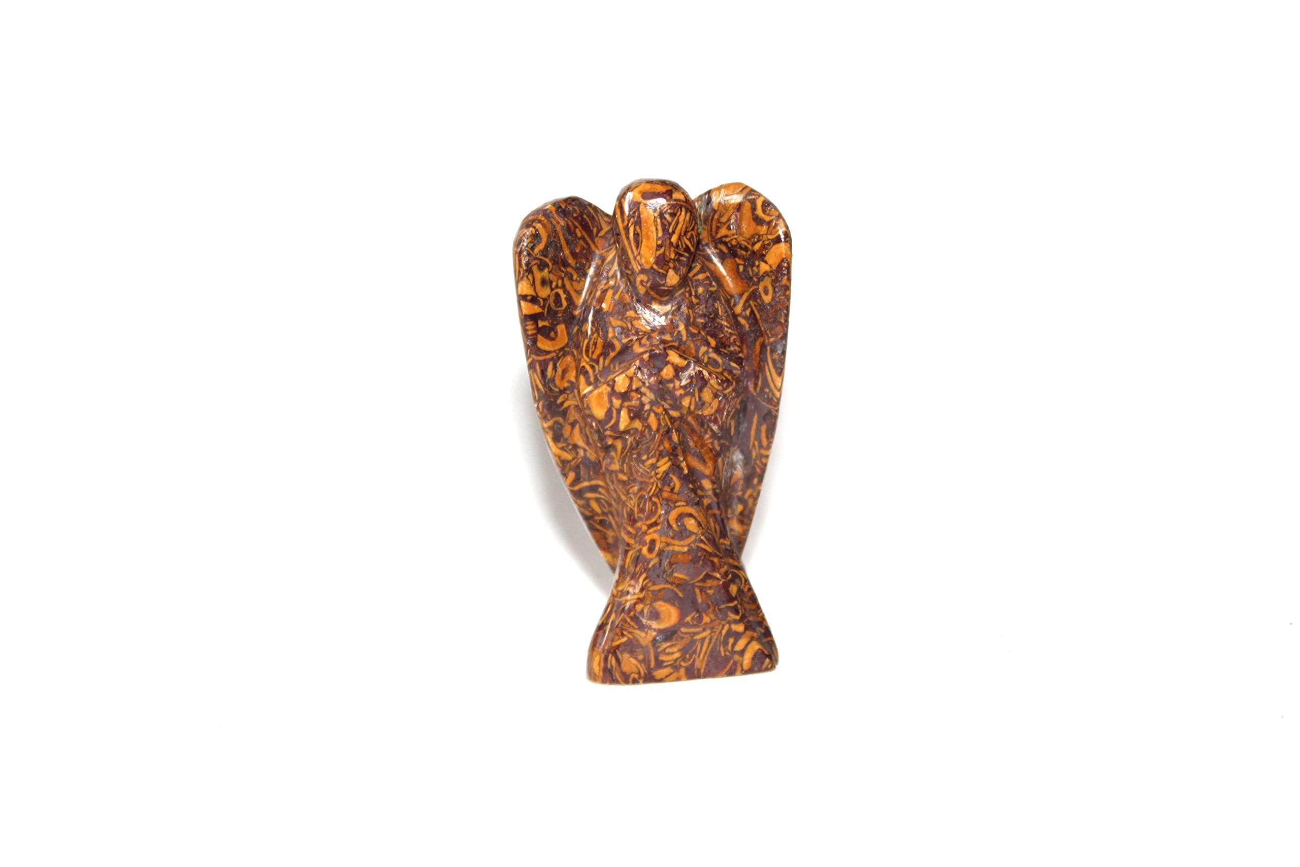 Miriam Stone Angel Figurine – 2 inch Handcrafted Decorative Stone Angel for Home Décor & Gifting