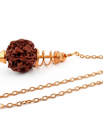 Rudraksha Copper Coil Pendulum | Spiritual energy | Divine | Healing | Rudraksha Pendulum
