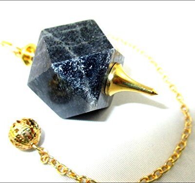 Blue Aventurine Hexagon Pendulum | Spirituality | Energy | Dowsing Pendulum
