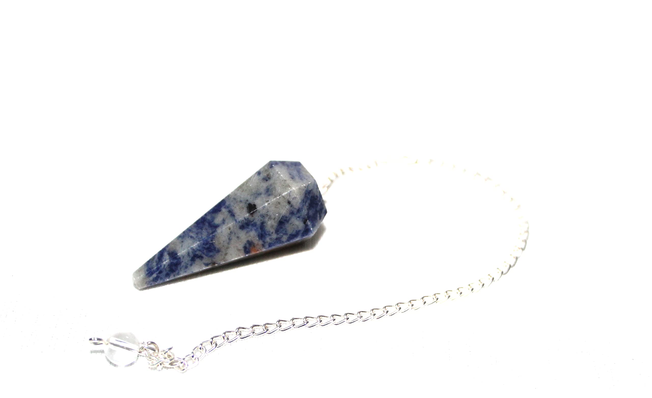 Sodalite Cone Pendulum | Crystal Therapy | Natural Crystal | Stone Pendulum