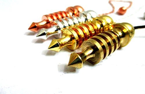 4 Isis Metal Pendulum Set | Spirituality | Dowsing | Healing | Metal Pendulum