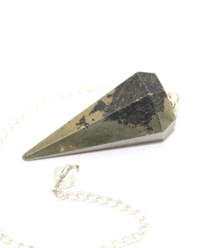 Pyrite Cone Pendulum | Wealth | Abundance | Prosperity | Pyrite Pendulum