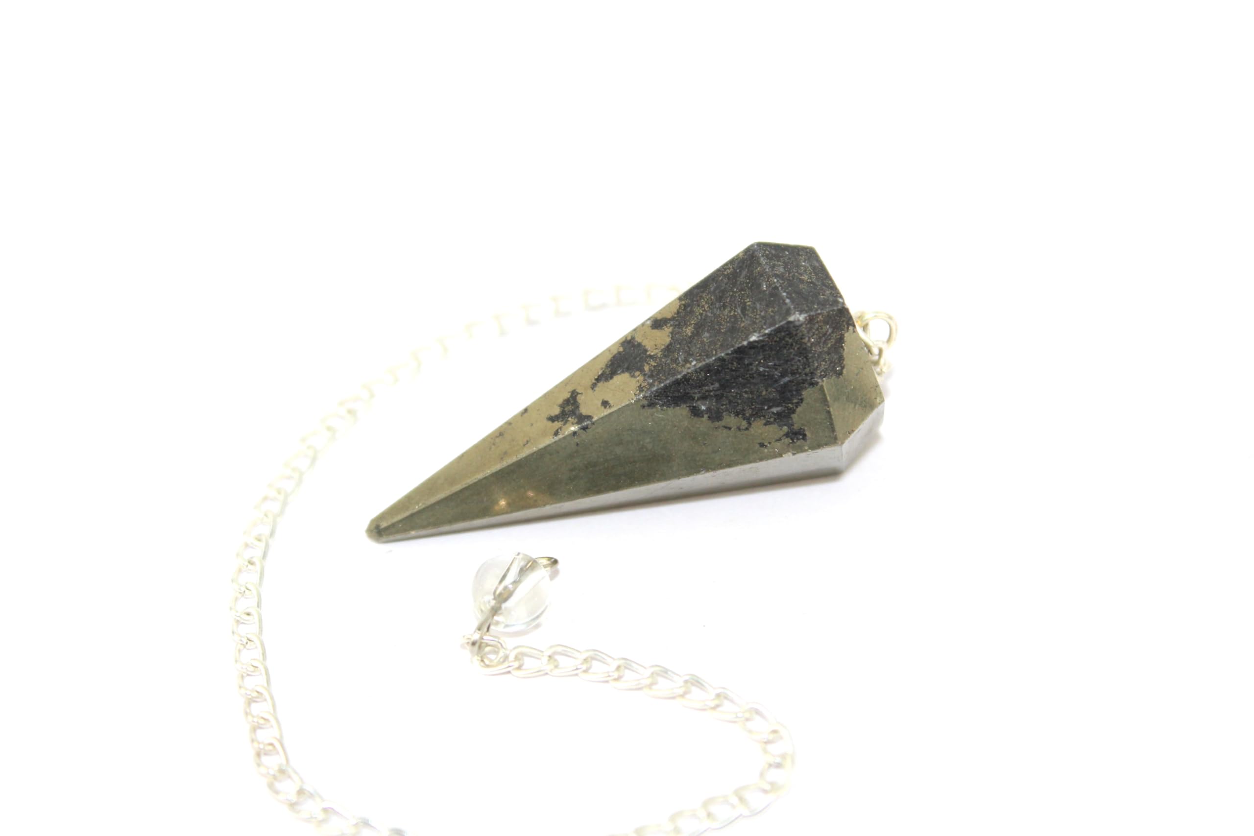 Pyrite Cone Pendulum | Wealth | Abundance | Prosperity | Pyrite Pendulum