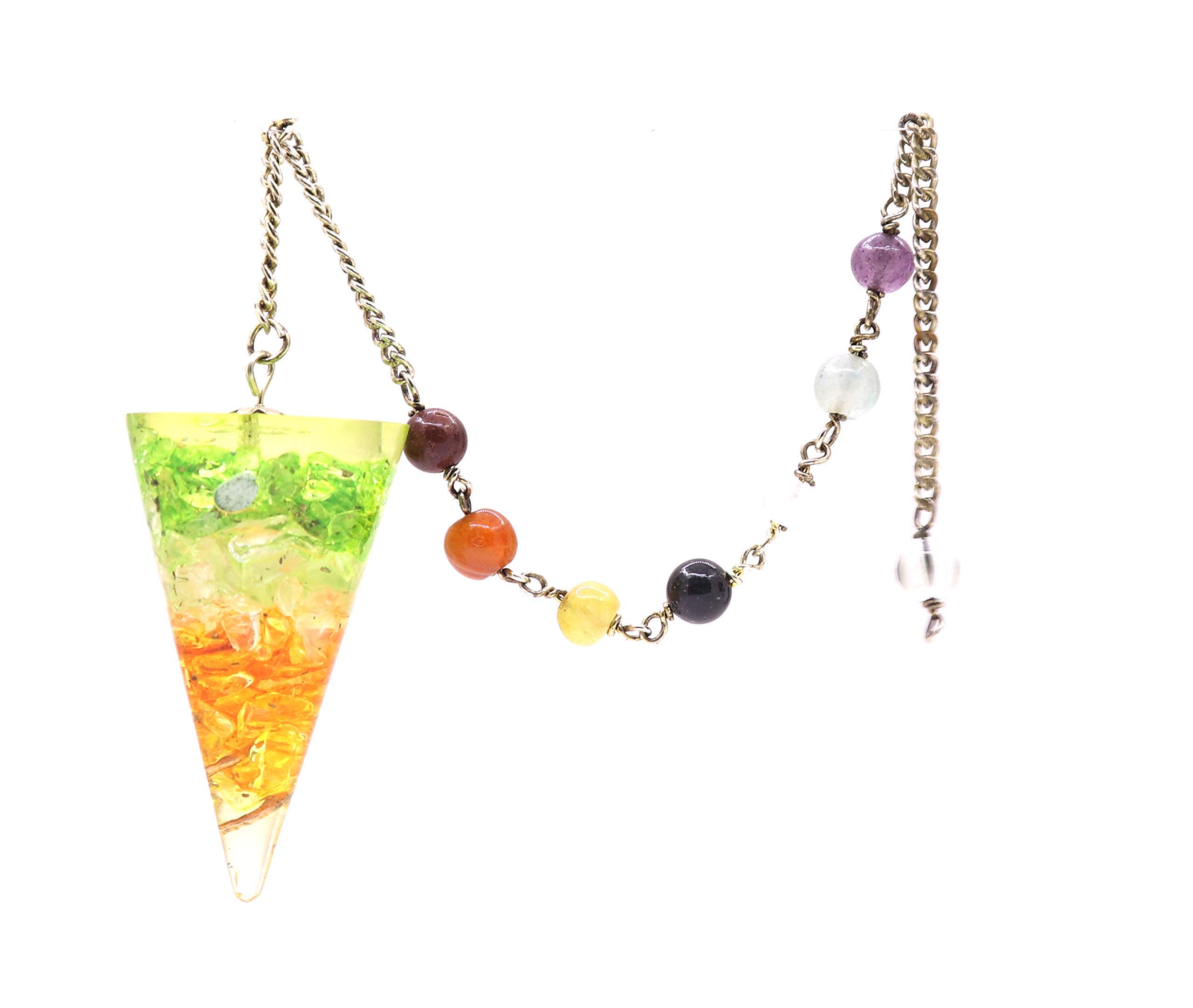 Handmade Orgone Ji-4 Copper Coil Pendulum | Dowsing Pendulum | Spiritual Healing | Orgone Pendulum