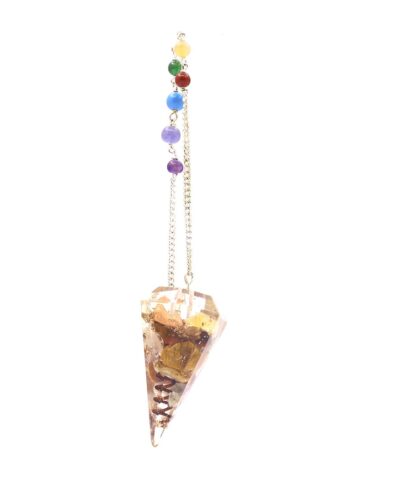 Handmade Orgone Ji-6 Copper Coil Pendulum | Healing | Peace | Meditation | Orgone Pendulum