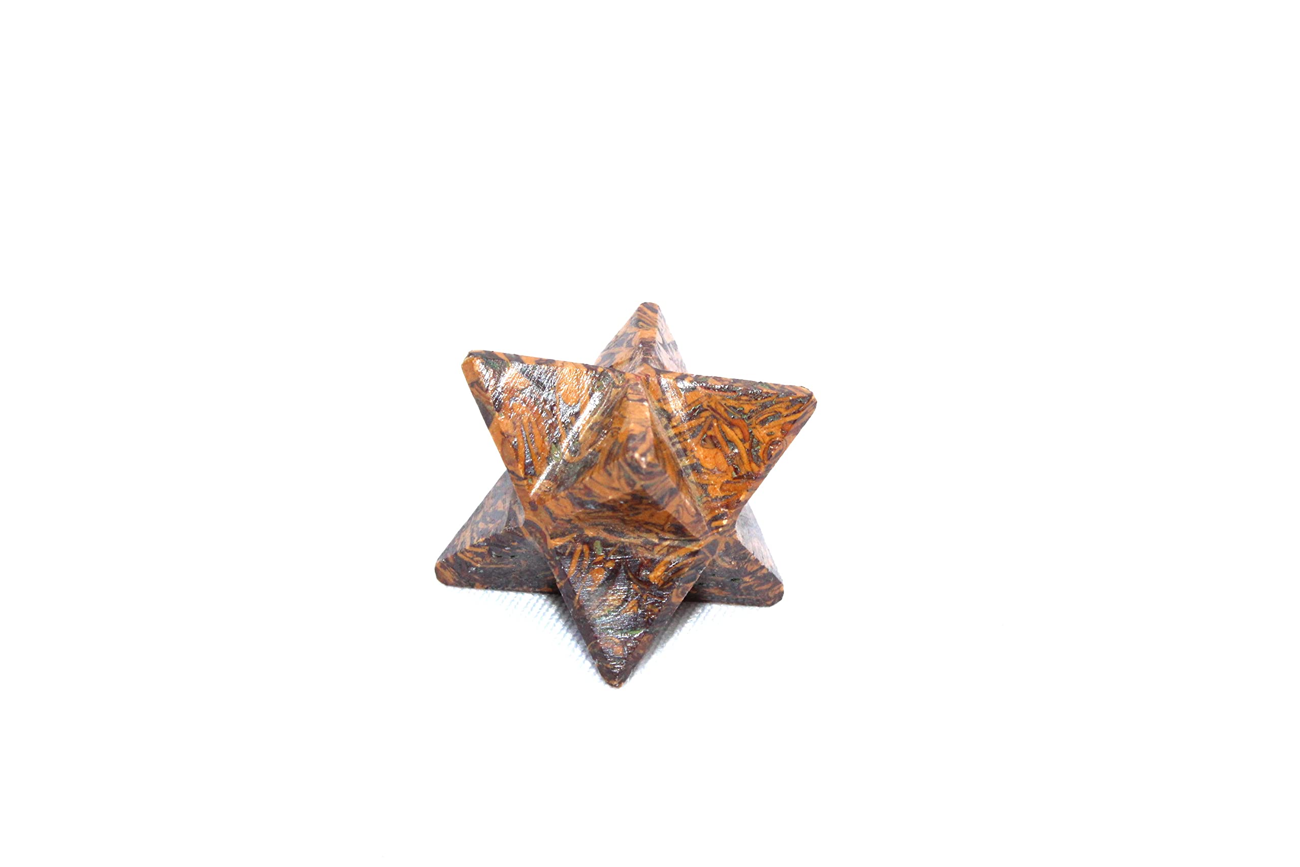 Miriam Gemstone Merkaba | 1-inch | Spiritual Healing , Meditation | Irritation Desires Purification | Natural gemstone Merkaba