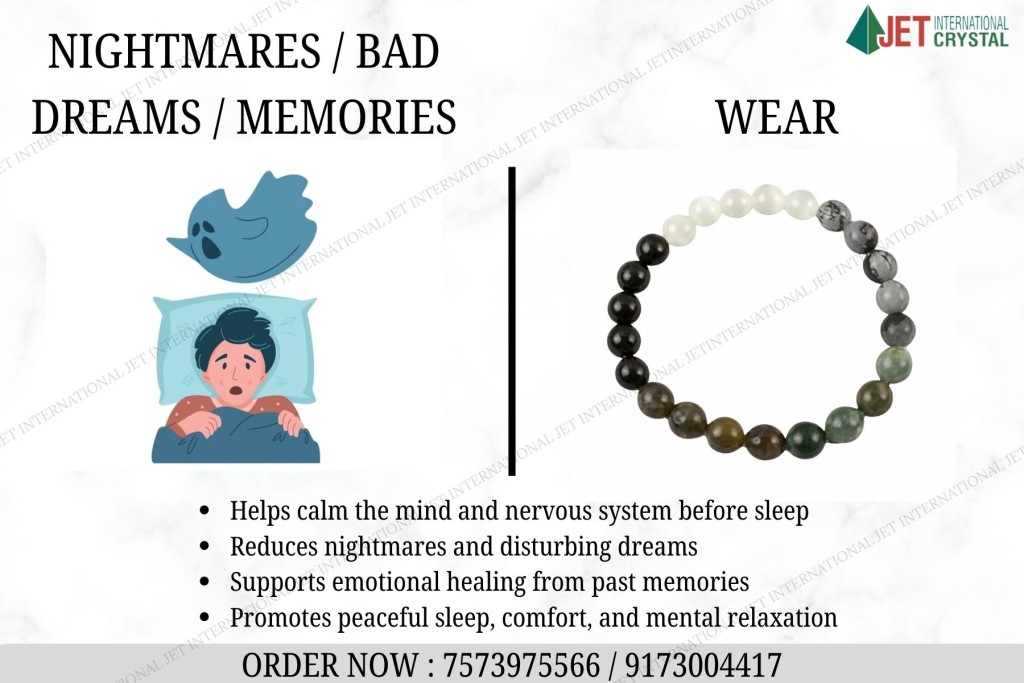 Nightmares, Bad Dreams & Memories Bracelet
