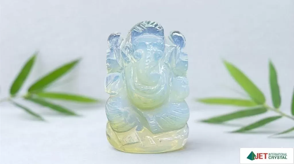 Opalite Ganeshji Idol (2 inch)