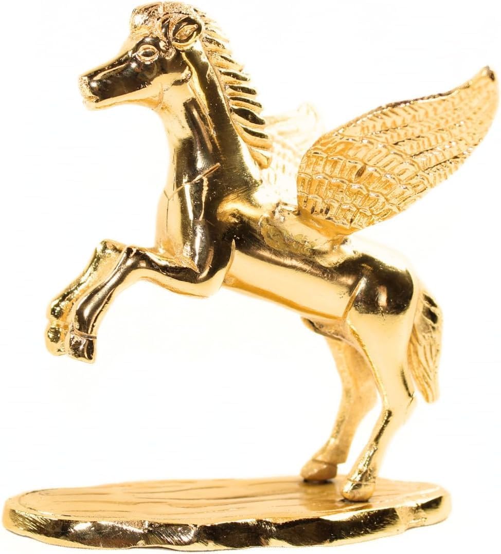 Brass Flying Horse | For South-West Direction (6 inch)