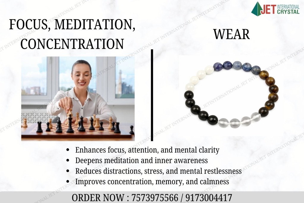 Focus, Meditation & Concentration Bracelet
