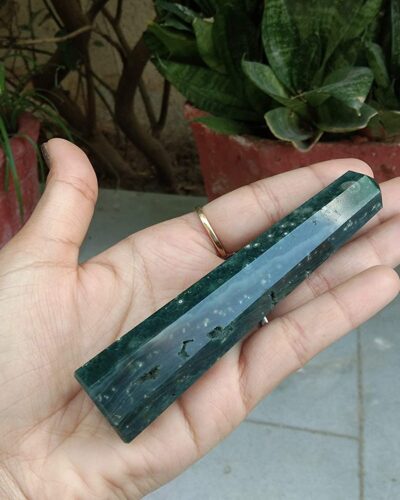 Ocean Jasper Gemstone Obelisk