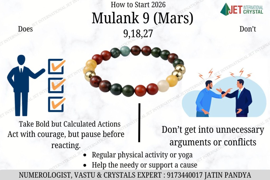 Rulling Number 9 Bracelet