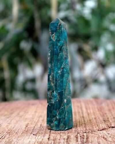 Apatite Gemstone Obelisk