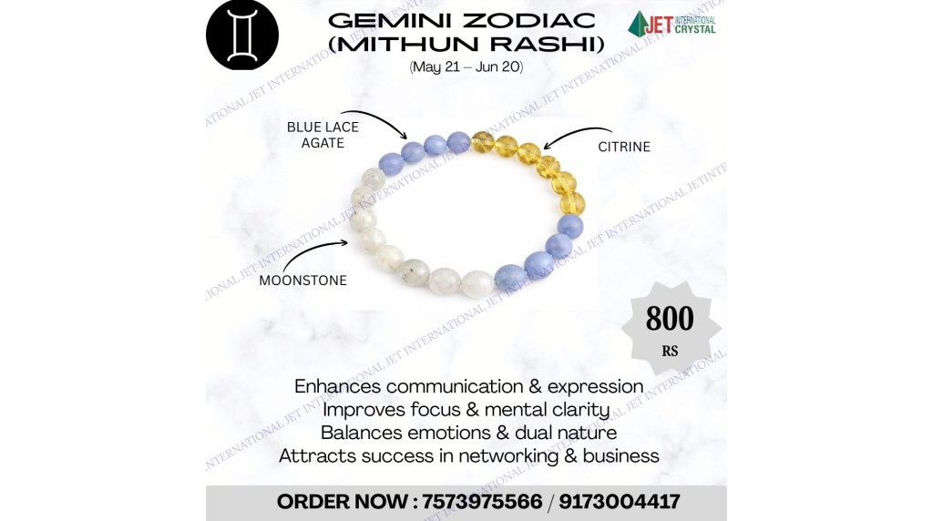Gemini Zodiac Bracelet