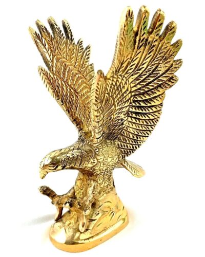 Brass Eagle Statue