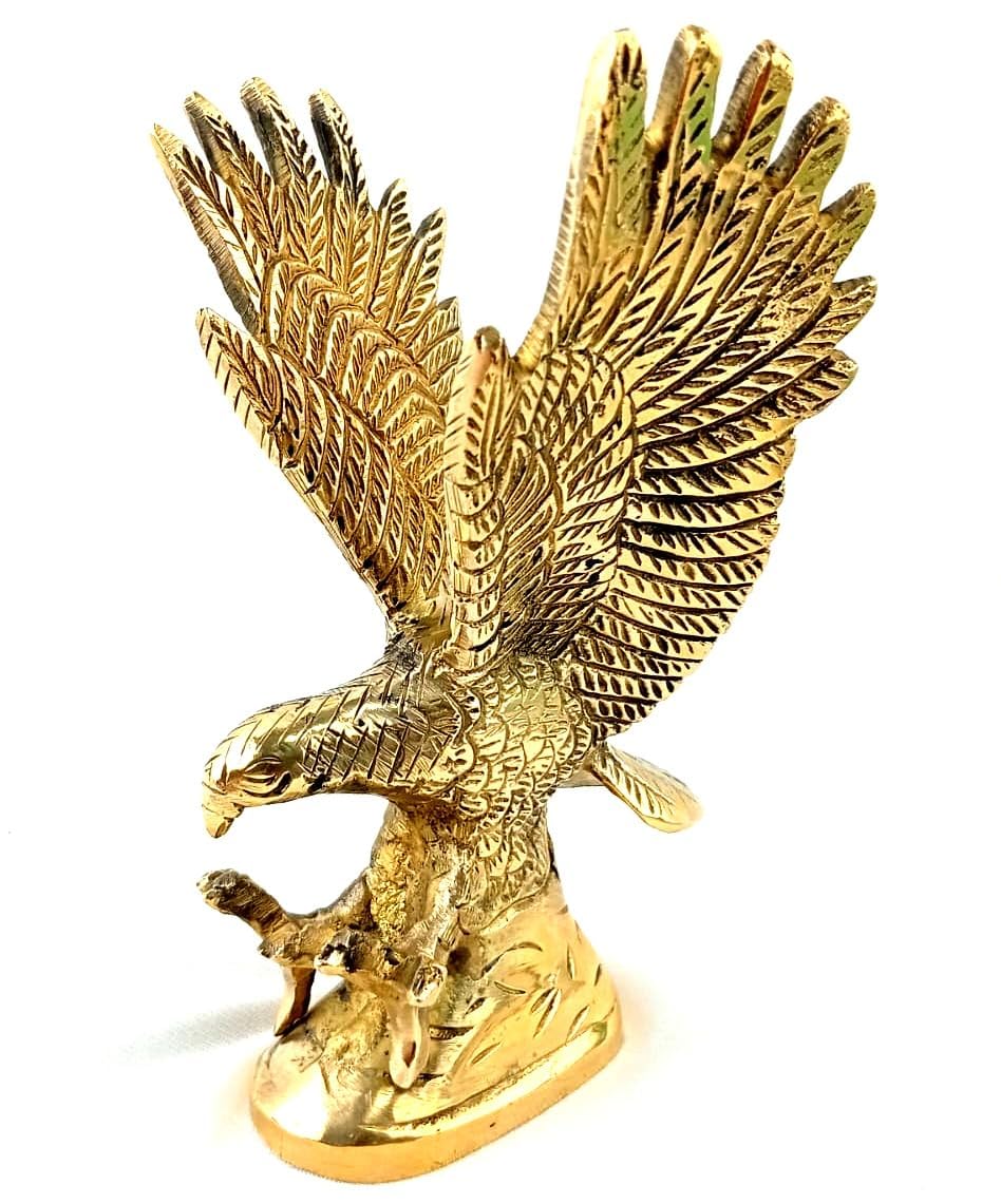 Brass Eagle Statue