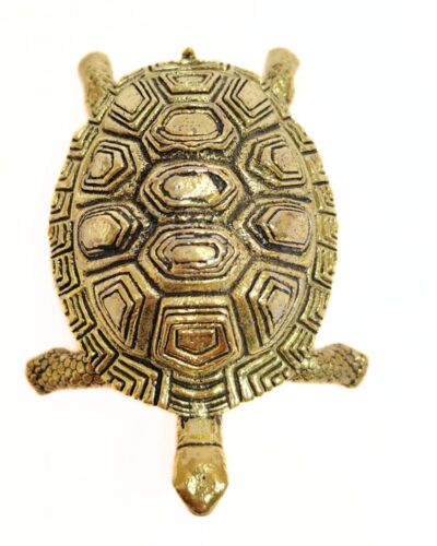 Brass Tortoise Statue