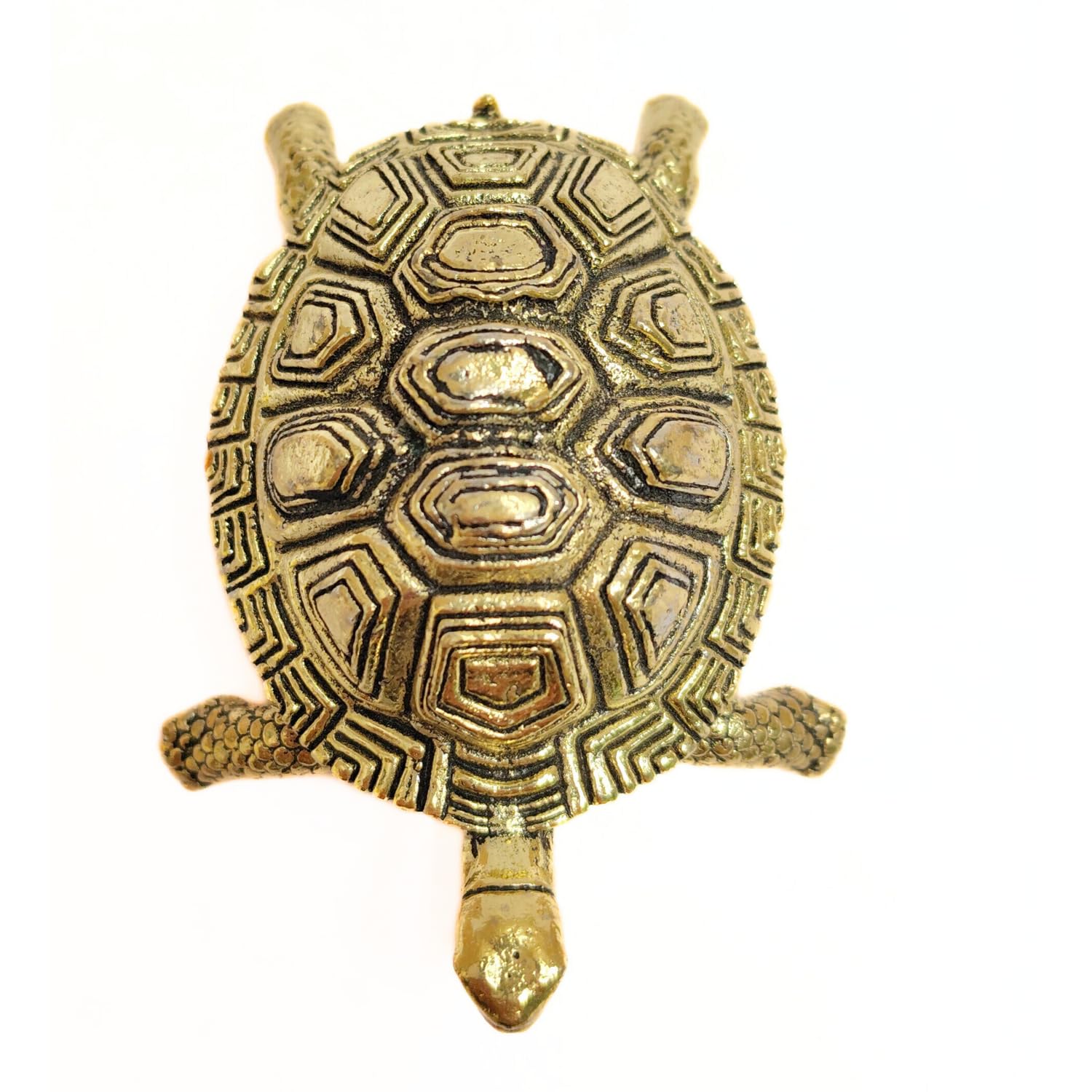 Brass Tortoise Statue