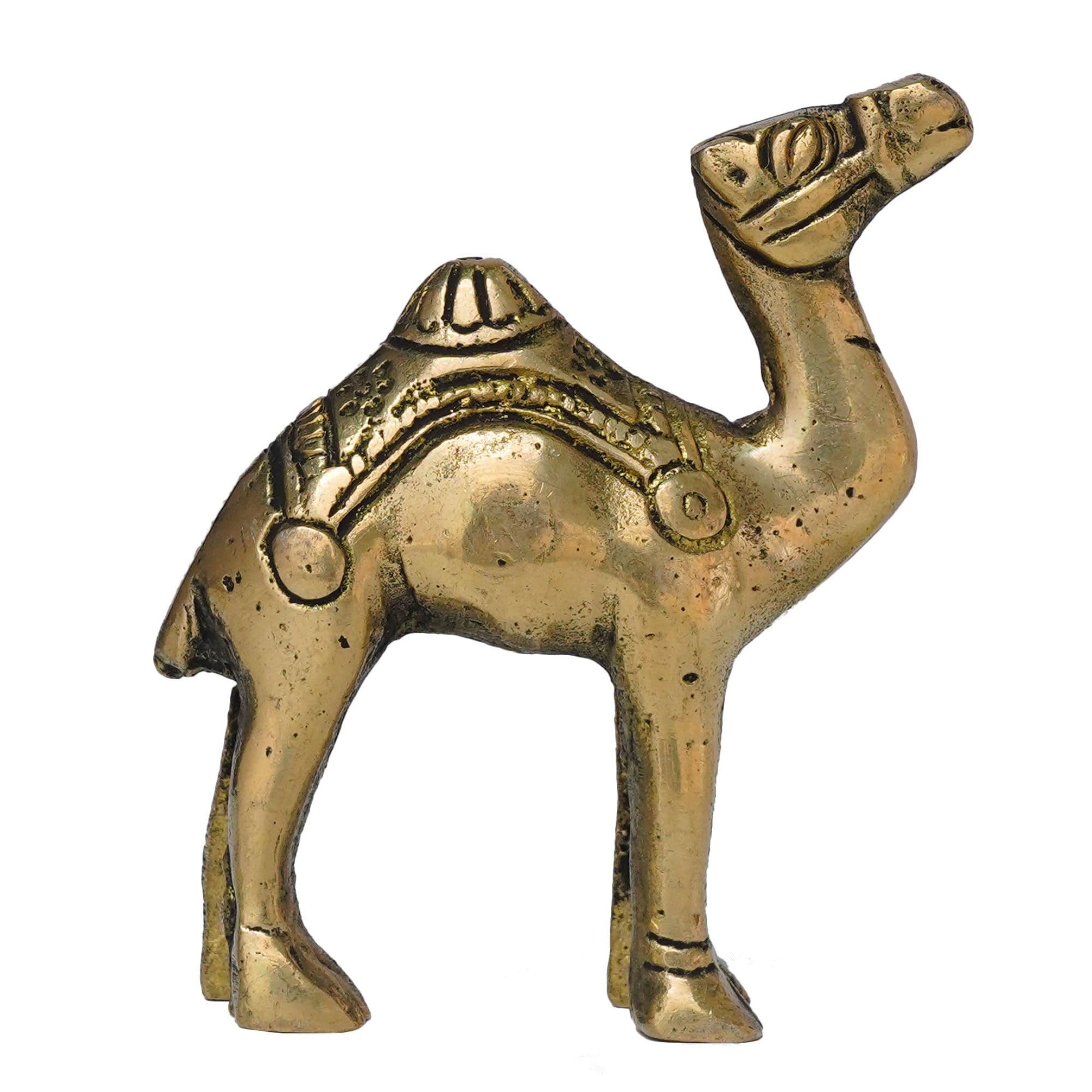 Brass Camel Statue
