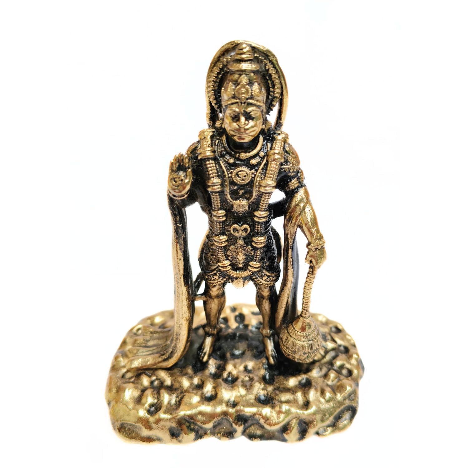 Brass Hanumanji Statue (4 Inch)