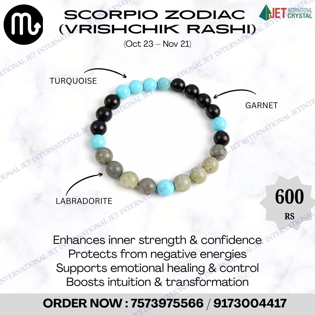 Scorpio Zodiac Bracelet