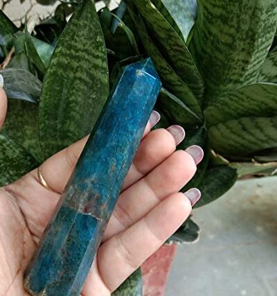 Apatite Gemstone Obelisk