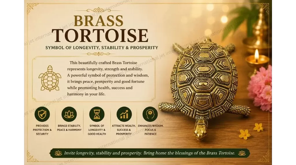 Brass Tortoise Statue