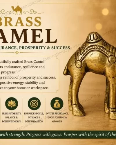 Brass Camel Statue